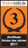 Brokerwahl.de Zertifikate Broker Platz 3