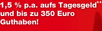 Jetzt zupacken! 100 Euro Startguthaben* und bis zu 250 Euro bei Depotwechsel*