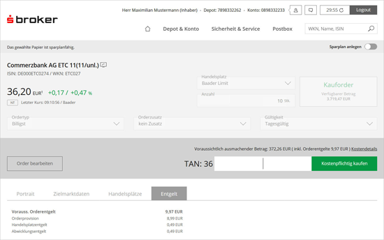 MiFID 2 Kostendetails