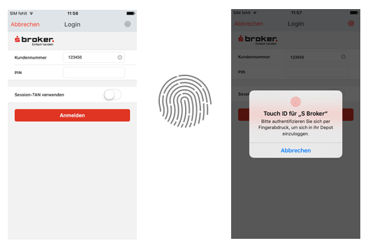 Touch ID aktivieren