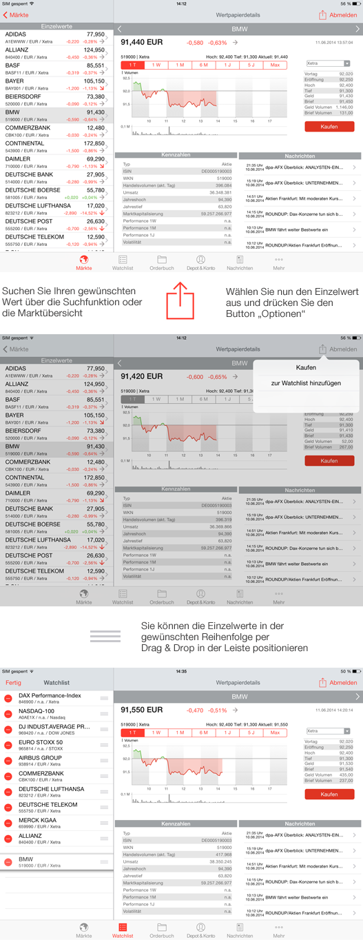 Watchlist iPad App