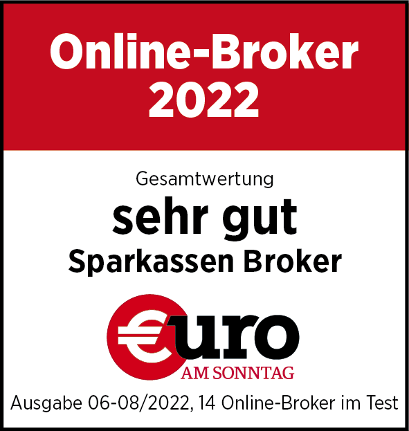 Auszeichnung 2022: Sehr gut fr S Broker