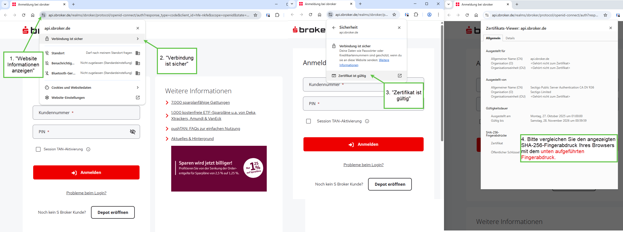 Anleitung zu den Sicherheitshinweisen