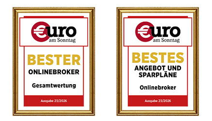 Auszeichnungen bester Onlinebroker 2026