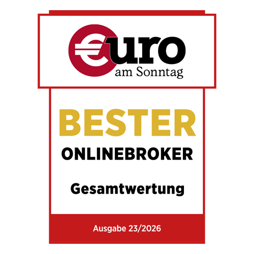 Bester Onlinebroker Euro am Sonntag