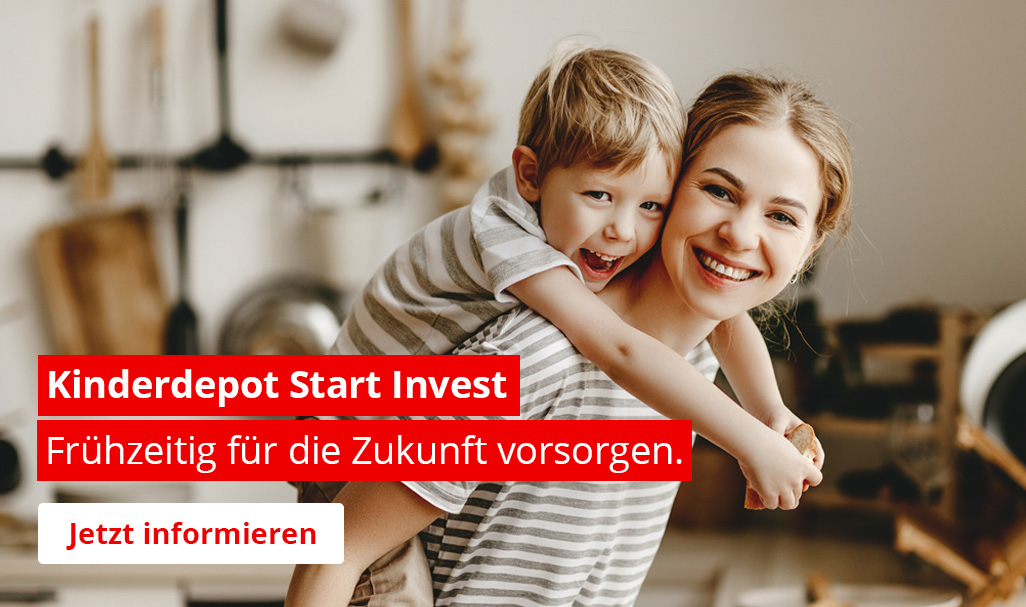 Eröffnen Sie das Kinderdepot Start Invest