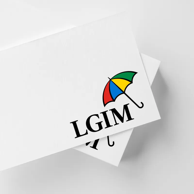 Logo auf Business Card.