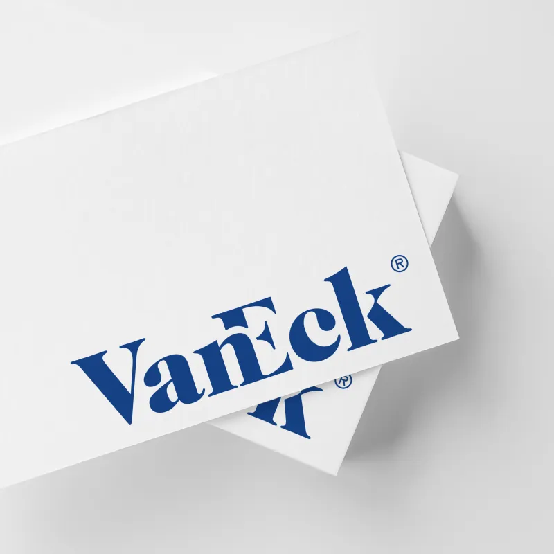 VanEck Logo auf Business Card.