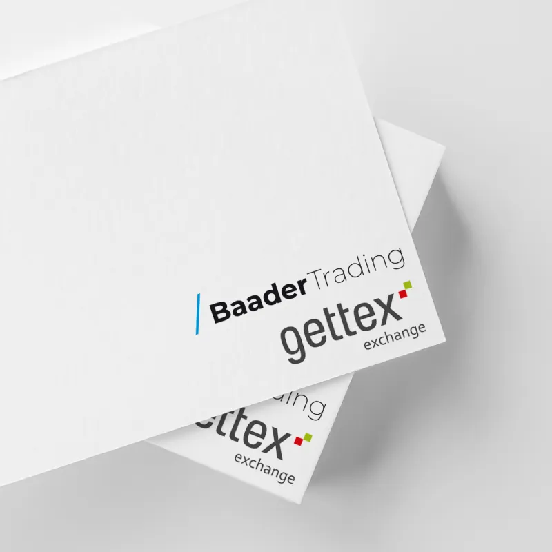 Produktaktion mit Baader Trading und gettex Exchange – Nur 3,99 Euro Orderprovision¹ pro Trade