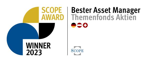 Scope Award 2023 Winner bester Assetmanager