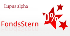 FondsSterne von Lupus alpha ohne Ausgabeaufschlag¹