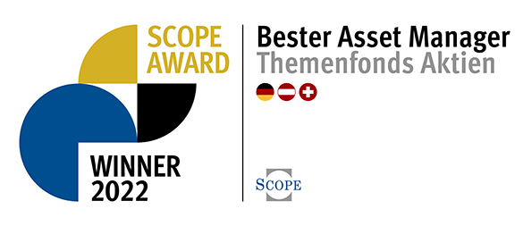 Scope Award 2022 Winner bester Assetmanager